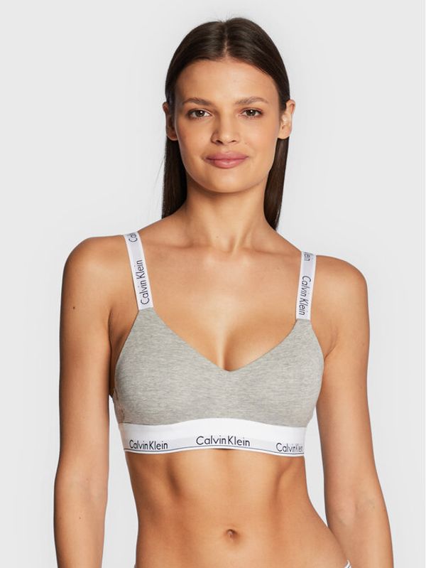 Calvin Klein Underwear Calvin Klein Underwear Сутиен без банели 000QF7059E Сив