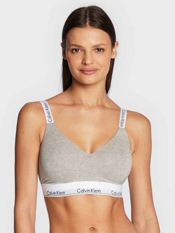 Calvin Klein Underwear Calvin Klein Underwear Сутиен без банели 000QF7060E Сив