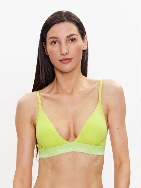 Calvin Klein Underwear Calvin Klein Underwear Сутиен бралет 000QF7282E Зелен