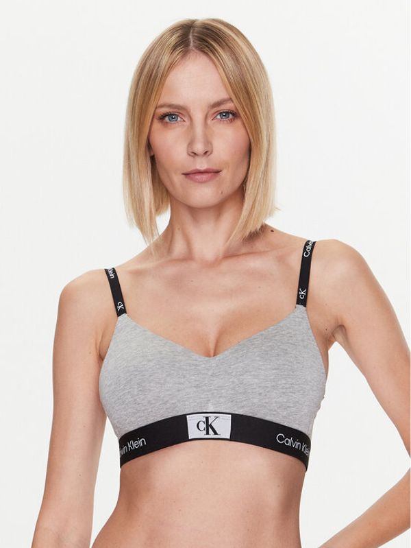 Calvin Klein Underwear Calvin Klein Underwear Сутиен бралет Light Lined 000QF7218E Сив