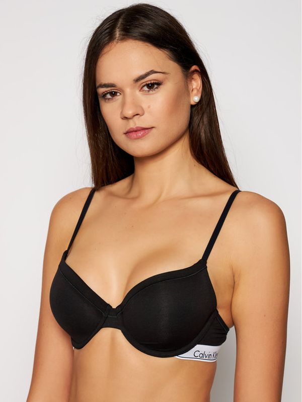 Calvin Klein Underwear Calvin Klein Underwear Сутиен с банели 000F3784E Черен