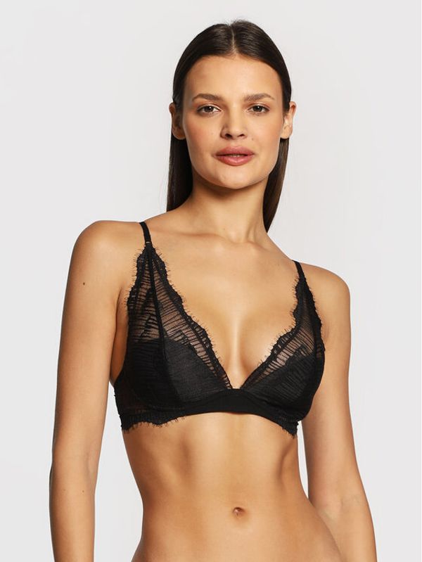 Calvin Klein Underwear Calvin Klein Underwear Сутиен с банели 000QF6951E Черен