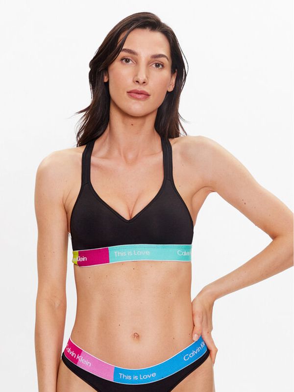 Calvin Klein Underwear Calvin Klein Underwear Сутиен-топ 000QF7337E Черен