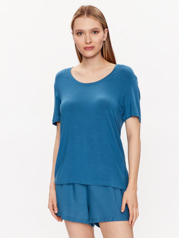 Calvin Klein Underwear Calvin Klein Underwear Тениска на пижама 000QS6968E Тъмносин Regular Fit