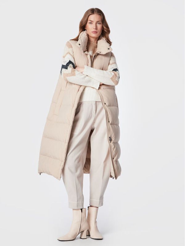 Cappellini Cappellini Елек M03313 03604 Бежов Regular Fit