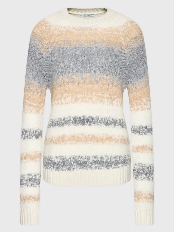 Cappellini Cappellini Пуловер M99887F05 Z9470 Бежов Regular Fit