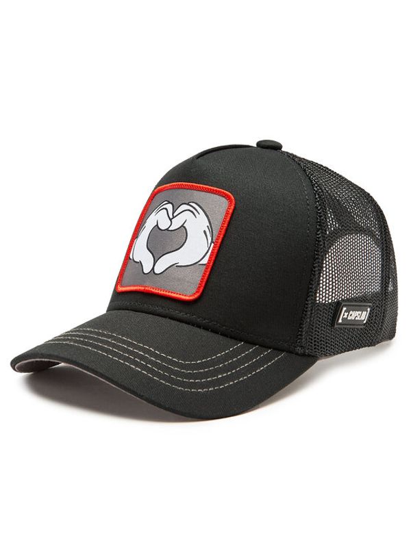 Capslab Capslab Шапка с козирка CL/DIS4/1/CAS Черен