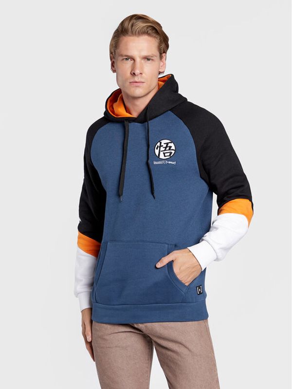 Capslab Capslab Суитшърт Dragon Ball Z CL/DBZ4/1/SW/KAM2 Син Regular Fit