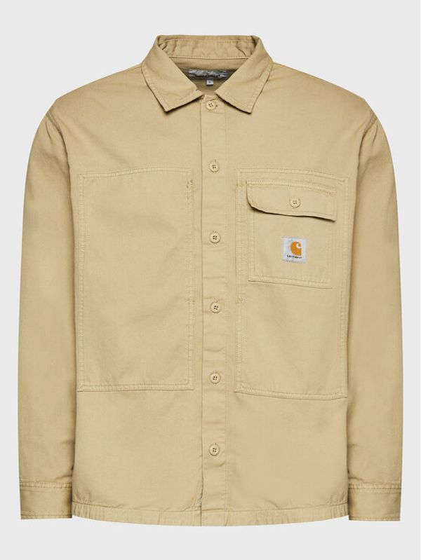Carhartt WIP Carhartt WIP Риза Unisex Charter I030765 Бежов Regular Fit