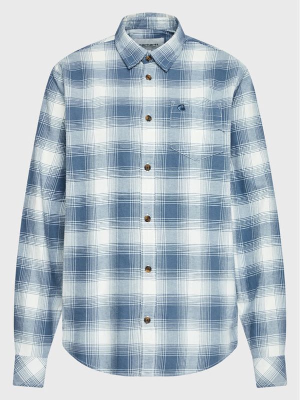 Carhartt WIP Carhartt WIP Риза Unisex Deaver I030625 Син Regular Fit