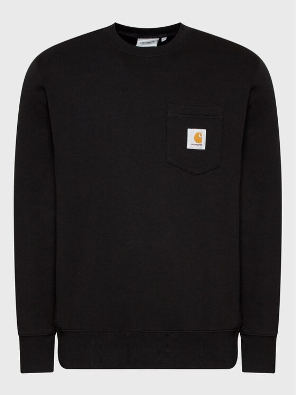 Carhartt WIP Carhartt WIP Суитшърт Pocket I030903 Черен Regular Fit