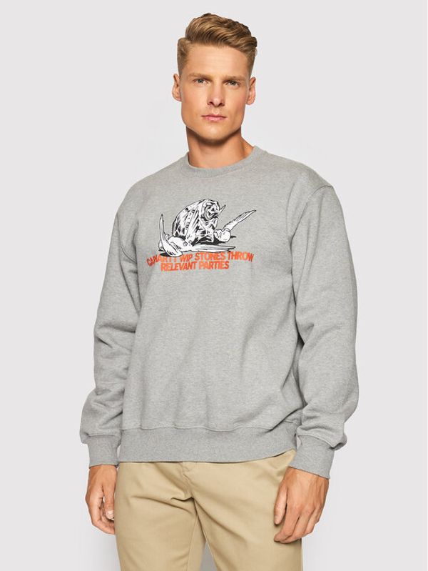 Carhartt WIP Carhartt WIP Суитшърт Stones Throw I029382 Сив Loose Fit