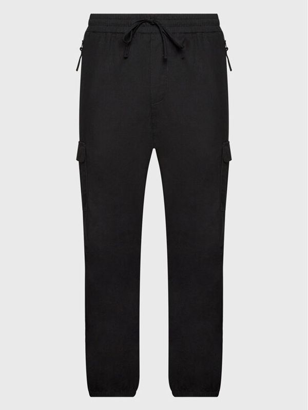 Carhartt WIP Carhartt WIP Текстилни панталони Ripstop I025932 Черен Relaxed Fit