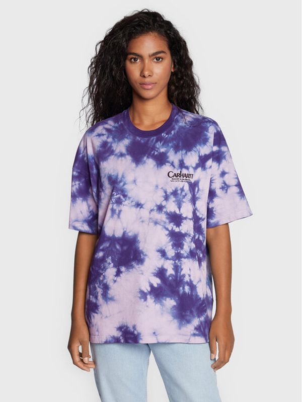 Carhartt WIP Carhartt WIP Тишърт Zonk I030199 Виолетов Relaxed Fit