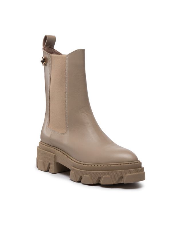 Carinii Carinii Боти тип челси B8465 Бежов