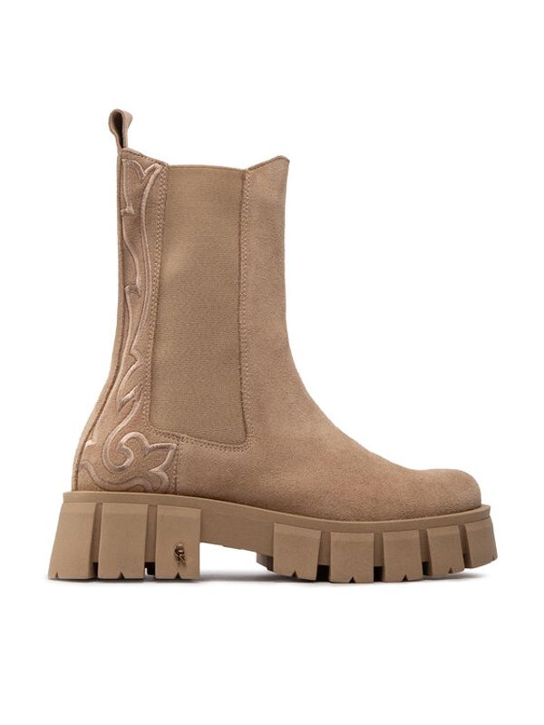 Carinii Carinii Боти тип челси B8593 Бежов