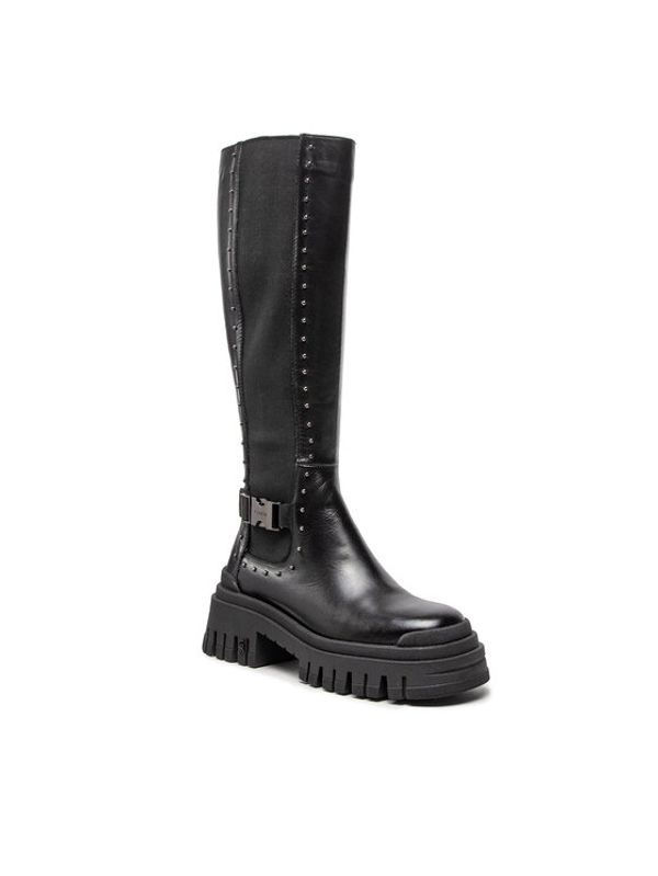 Carinii Carinii Ботуши B8354 Черен