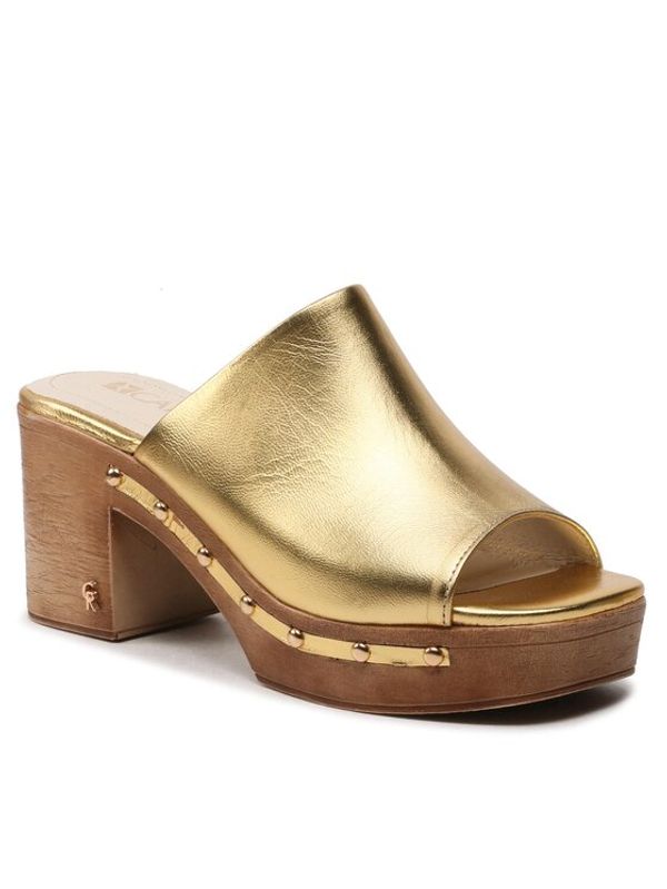 Carinii Carinii Чехли B8855 Златист