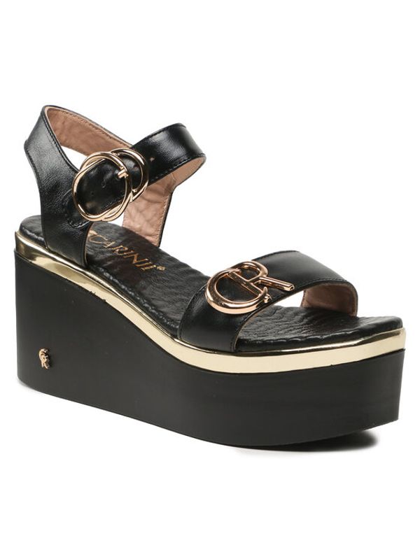 Carinii Carinii Сандали B8657 Черен