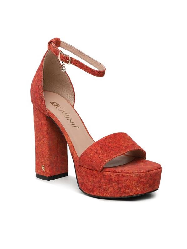 Carinii Carinii Сандали B8919 Червен