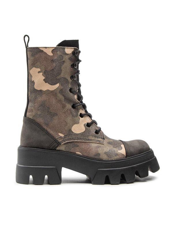 Carinii Carinii Туристически oбувки B8377 Зелен