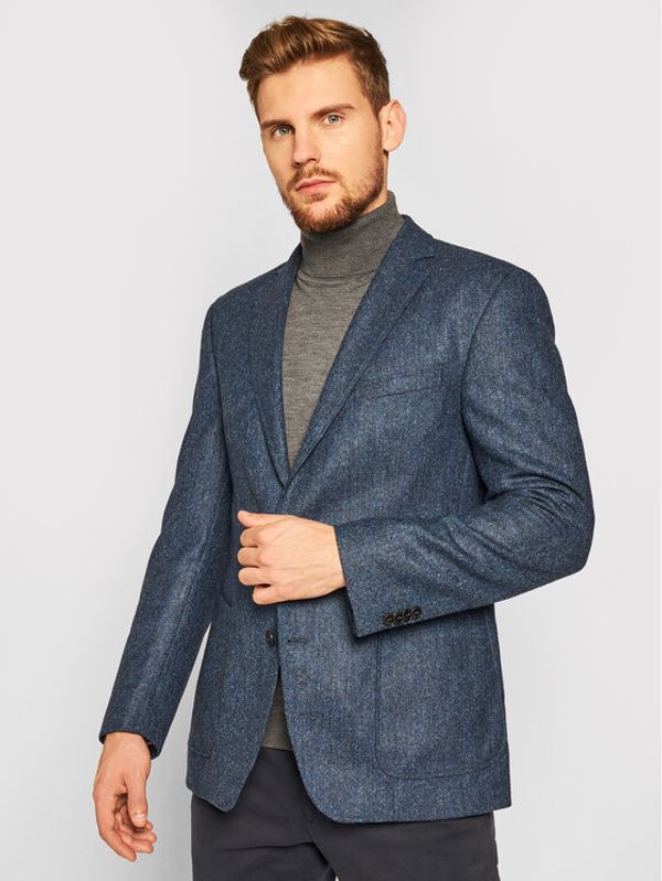 Carl Gross Carl Gross Сако Cg Tedrick Sv 127462 Тъмносин Regular Fit