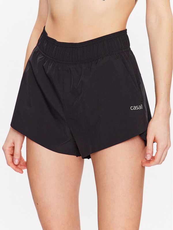 Casall Casall Шорти от плат 23154-901 Черен Regular Fit