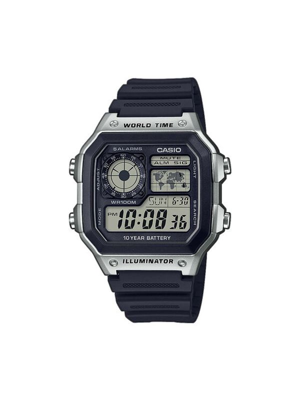 Casio Casio Часовник AE-1200WH-1CVEF Черен