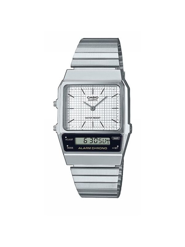 Casio Casio Часовник AQ-800E-7AEF Сребрист