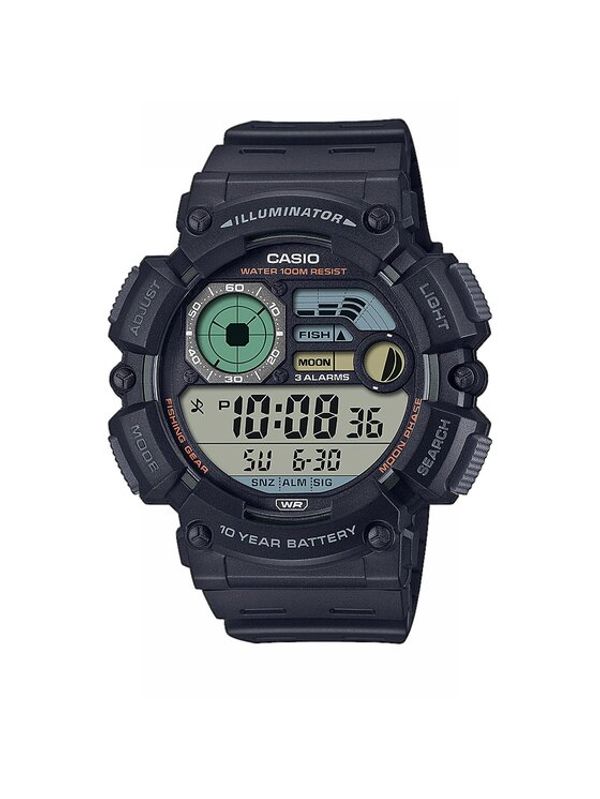 Casio Casio Часовник Digital Moonphase WS-1500H-1AVEF Тъмносин