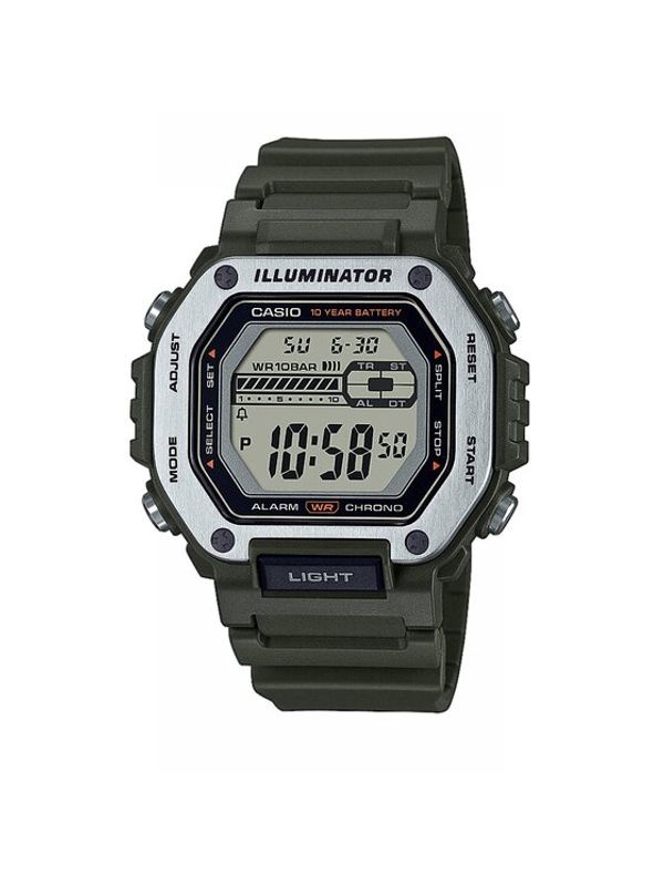Casio Casio Часовник Digital MWD-110H-3AVEF Зелен