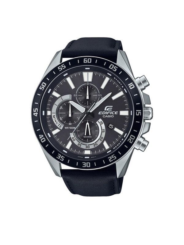 Casio Casio Часовник Edifice EFV-620L-1AVUEF Черен