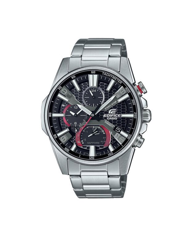 Casio Casio Часовник Edifice EQB-1200D-1AER Сребрист