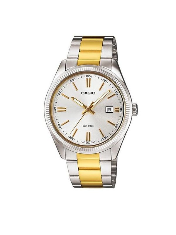 Casio Casio Часовник MTP-1302SG-7AVEF Сребрист