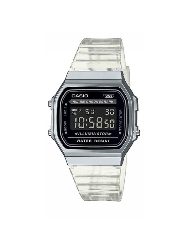 Casio Casio Часовник Vintage Digital A168XES-1BEF Бял