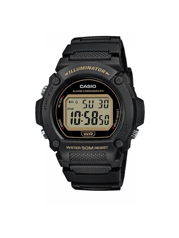 Casio Casio Часовник W-219H-1A2VEF Черен