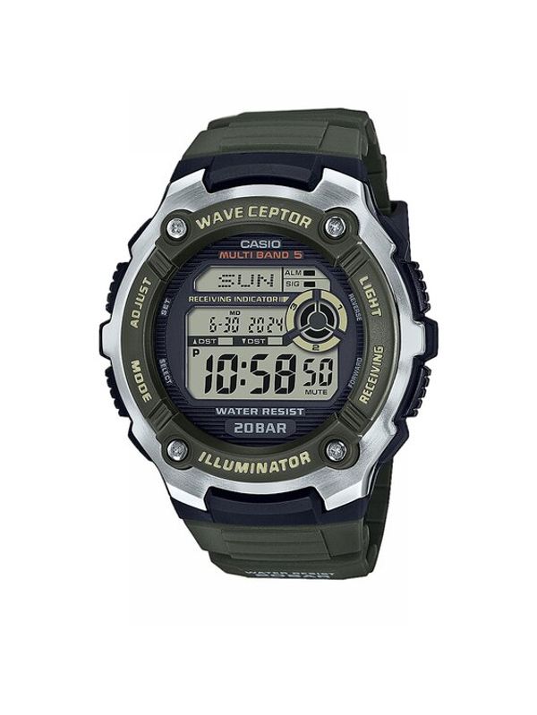 Casio Casio Часовник Waveceptor WV-200R-3AEF Зелен