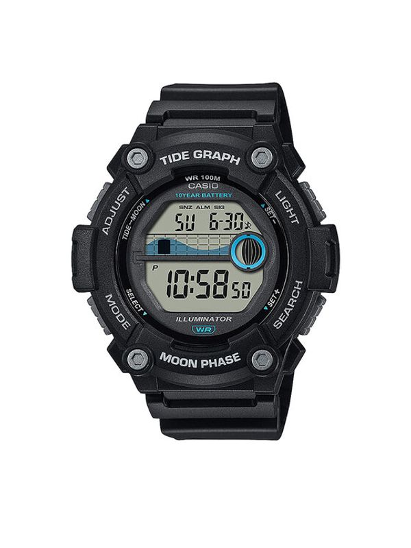 Casio Casio Часовник WS-1300H-1AVEF Черен