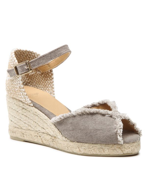 Castañer Castañer Еспадрили Betina/6/002 022985-105 Сребрист