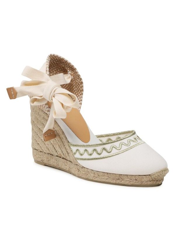 Castañer Castañer Еспадрили Cirita/8/001 023049-200 Бял