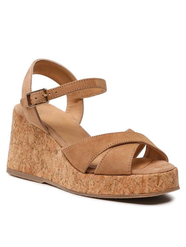 Castañer Castañer Еспадрили Thea Cork/007 023073-2008 Бежов
