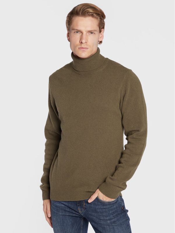 Casual Friday Casual Friday Поло Karl 20503971 Кафяв Regular Fit