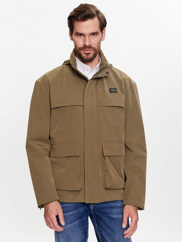 Casual Friday Casual Friday Преходно яке 20504553 Зелен Regular Fit