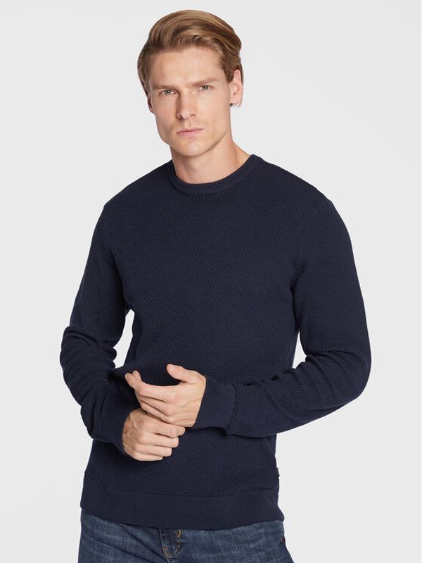 Casual Friday Casual Friday Пуловер Karlo 20503984 Тъмносин Slim Fit