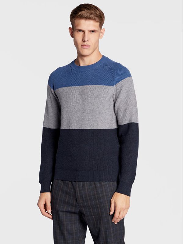 Casual Friday Casual Friday Пуловер Kristian 20504499 Син Regular Fit