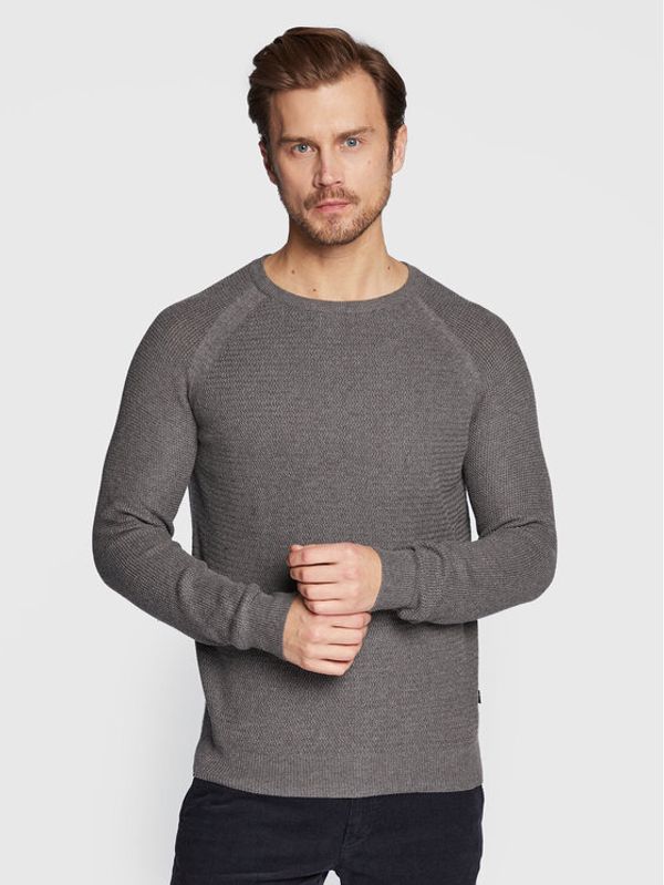 Casual Friday Casual Friday Пуловер Kristian 20504507 Сив Regular Fit