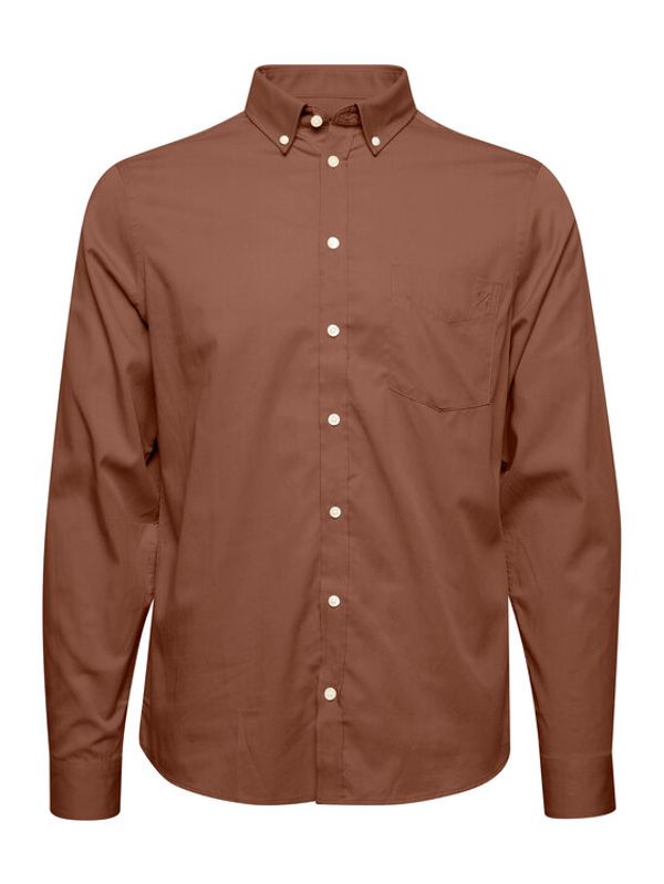 Casual Friday Casual Friday Риза 20503780 Кафяв Regular Fit