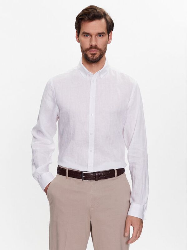 Casual Friday Casual Friday Риза 20504348 Бял Regular Fit