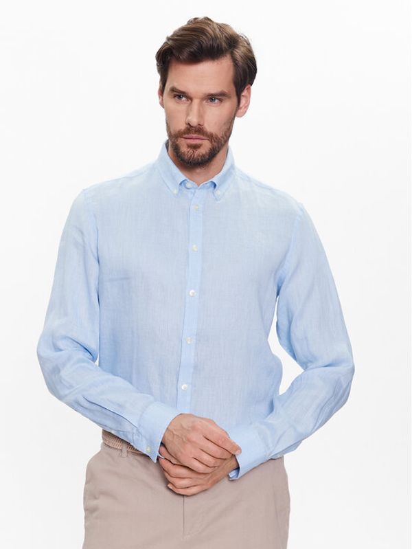 Casual Friday Casual Friday Риза 20504348 Син Regular Fit