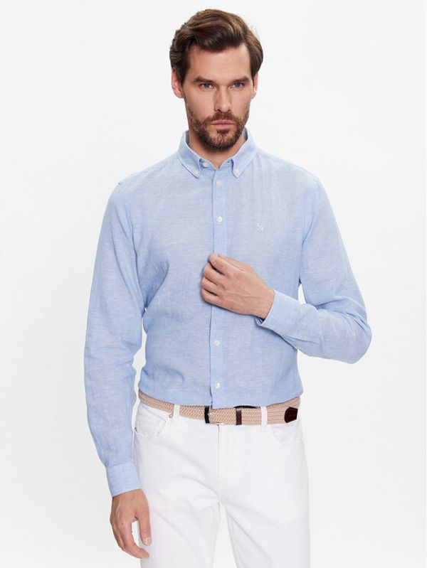 Casual Friday Casual Friday Риза 20504577 Син Regular Fit